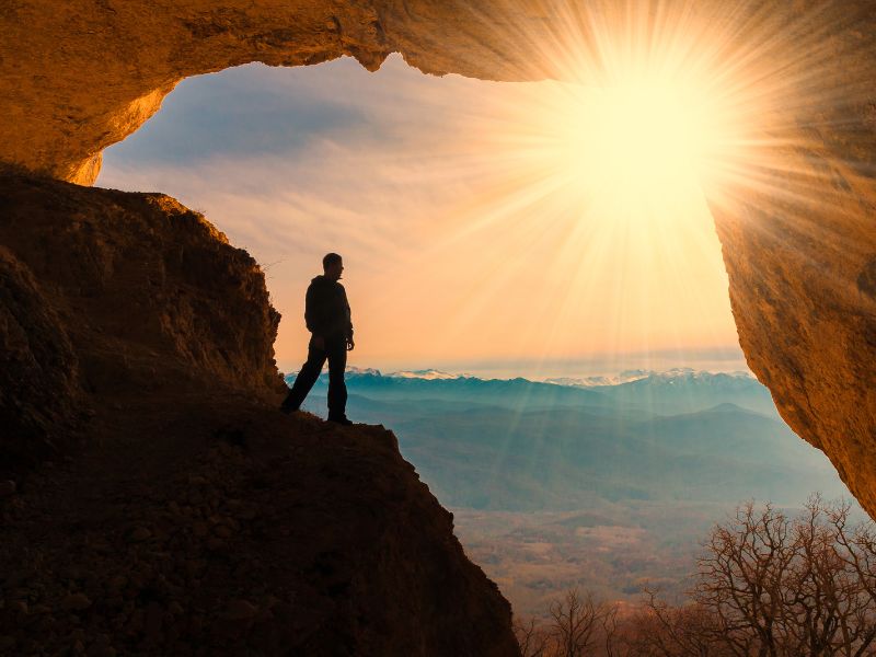 Guia do modo caverna transforme sua vida e suas metas